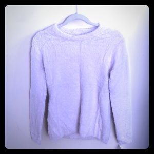 Blush pink  Ellen Tracy eyelash sweater